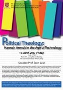 Talk Political Theology Hannah Arendt